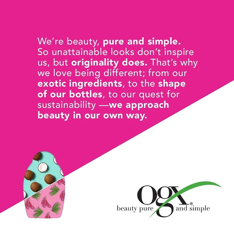 OGX Shampooing sec, Huile miracle à la noix de coco