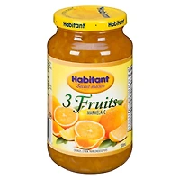 Marmelade aux Trois Fruit Pure Habitant