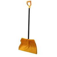 ERA Eclipse 24" Straight Shaft Scoop Shovel, Lightweight Snow Shovel, Yellow, 24” SCOOP SHOVEL