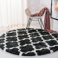 Safavieh Barcelona Anabelle Tapis Peluche Shag Géométrique