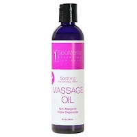 Huile de massage naturelle d'aromathérapie de qualité supérieure Master Massage - Bouteilles de 8 oz - Apaisant