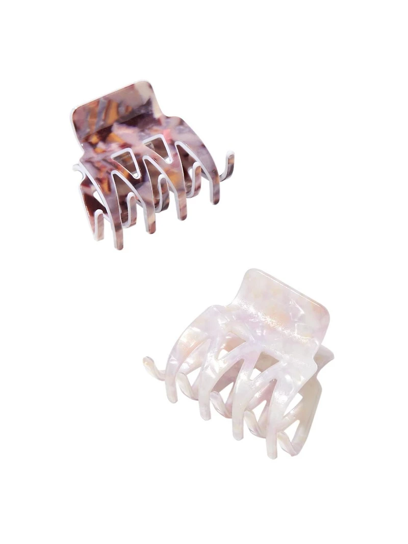 CLAIRES CLAW 2ON PINK/TORTOISE
