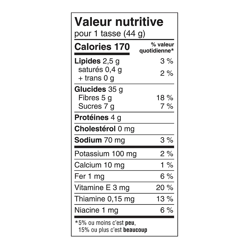 Kashi® Avoine grillée au miel biologiques 300g-  céréales Kashi® Avoine grillée au miel biologiques 300g
