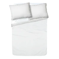 Taies d’oreiller Serta en coton Tencel violet