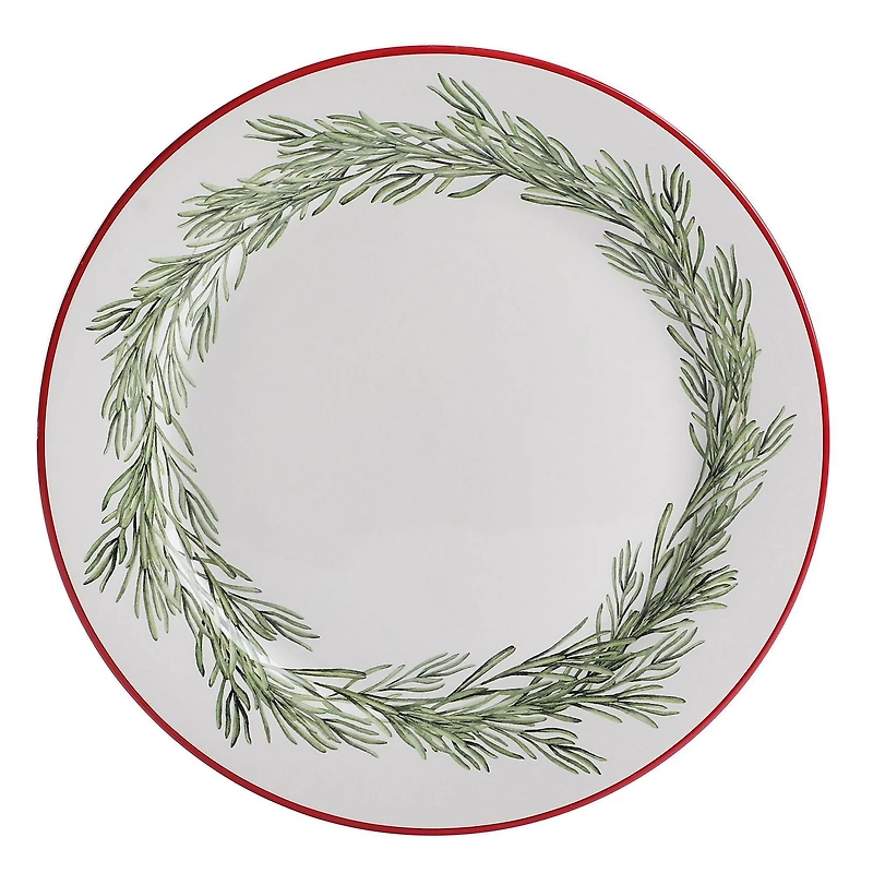 Holiday Time 11" Dinner Plate, 4-Piece