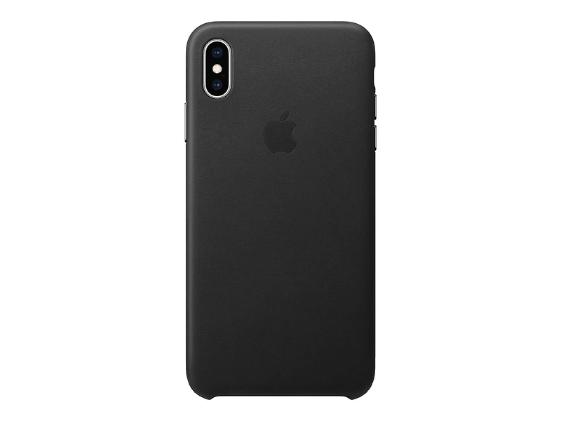 XS MAX LTHR CASE BLK - FRENCH