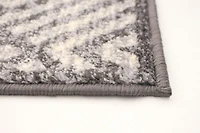 ECARPET Area Rug for Living Room, Geometric Indoor Carpet Ember Collection