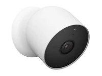 Caméra Google Nest intérieure (filaire, 3e génération) – Vidéo 2K et Gemini – Neige Cam - Batterie