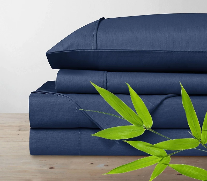 Polyester Bamboo Blend Sheet Set