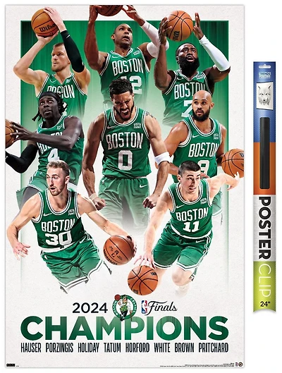 NBA Boston Celtics – Champions de la finale NBA 2024