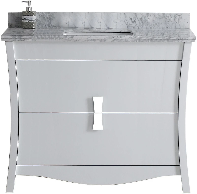 Imaginations Américaines 47,6 pouces W Vanity Set Blanc