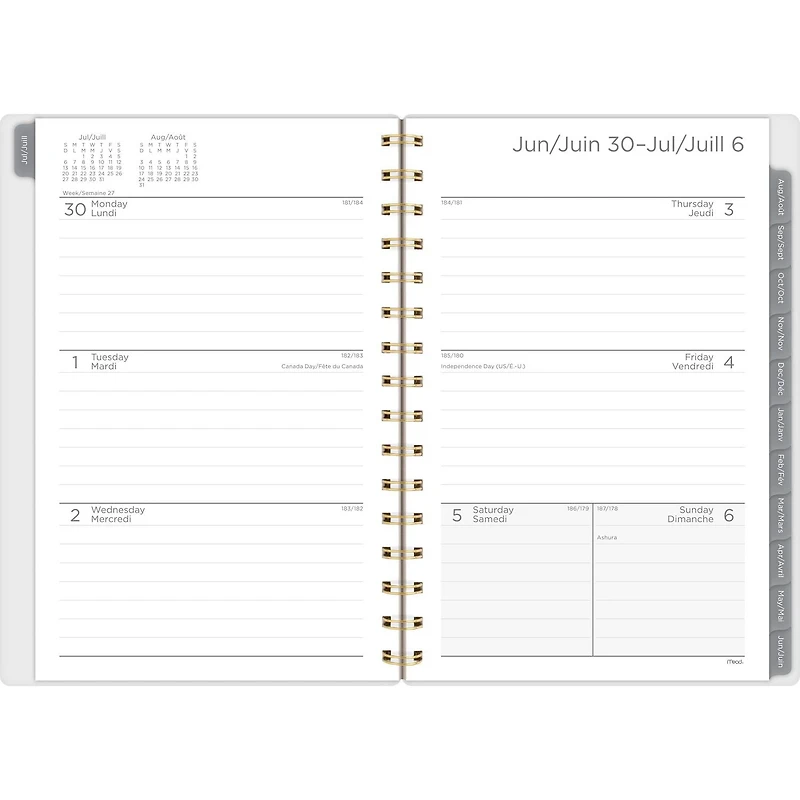 2025-2026 Mead® Little Bee Small Weekly Academic Year Planner