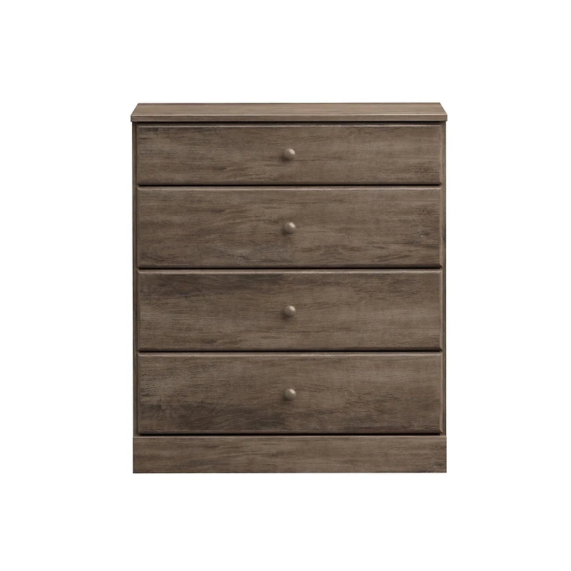 Prepac Astrid 4-Drawer Chest, Drifted Gray