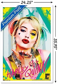 DC Comics Movie - Birds of Prey - Harley Quinn - Kiss Wall Poster, 22.375" x 34"