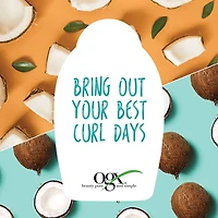 OGX boucles à la noix de coco + desaltérant Beurre hydration