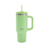 Contigo Streeterville Leak-Proof Tumbler, 30 oz (887 ml), Stainless Steel Water Bottle with Straw