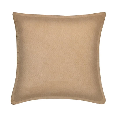 Coussin décoratif Daim Ivoire