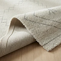 Rug Branch Casa Abstract Indoor Area Rug, Beige Cream, Boho - Living Room, Bedroom, Dining Room, and Kitchen