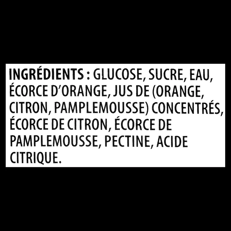 Marmelade aux Trois Fruit Pure Habitant