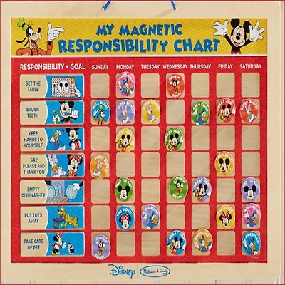 Mon tableau de responsabilités magnétique Disney Mickey Mouse de Melissa & Doug