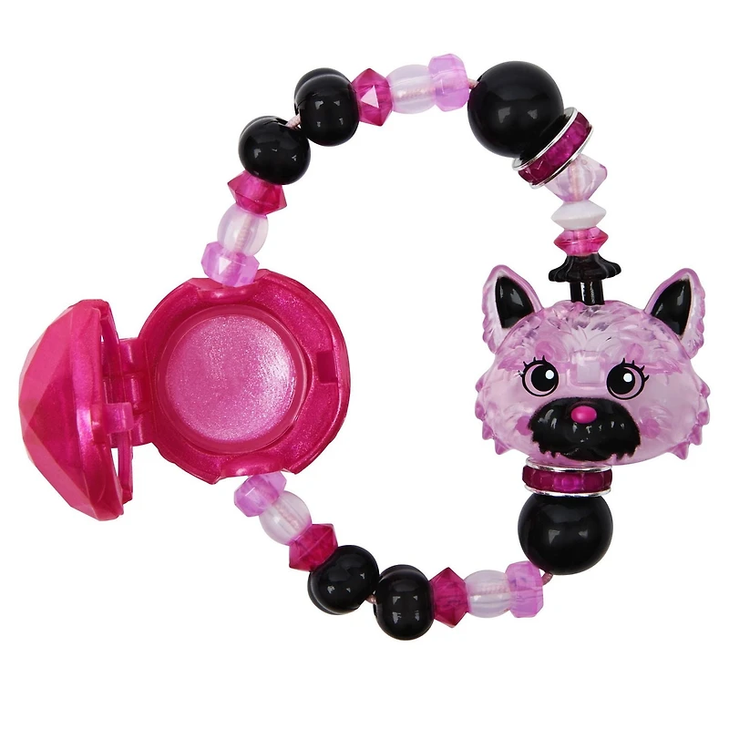 Twisty Petz Beauty, Series 6, Glowlips Terrier Pup Collectible Bracelet with Lip Gloss, for Kids Aged 4 and up