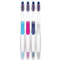 Brosse à dents Oral-B Pro-Santé Pénètre profondément souple, 4 unités