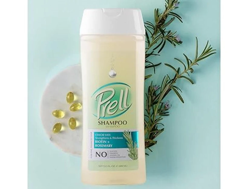 PRELL SHAMPOOING BIOTINE + ROMARIN 400ML