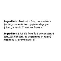 Jus de pomme et raisin 960 ML