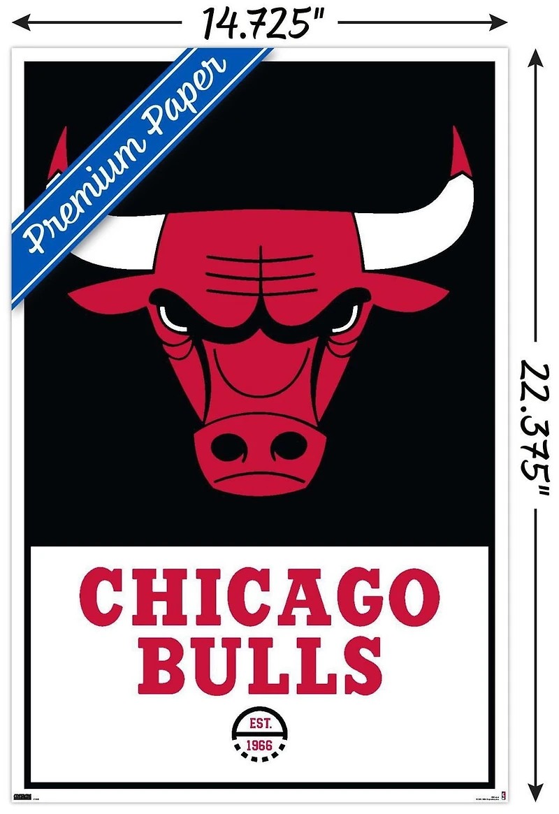 NBA Chicago Bulls - Logo 21 Wall Poster
