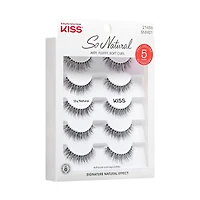 KISS So Natural 01, Naturel, Faux Cils en Bande