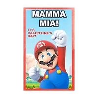 Cartes Super Mario Valentine, compte 32, cartes d'échange de classe