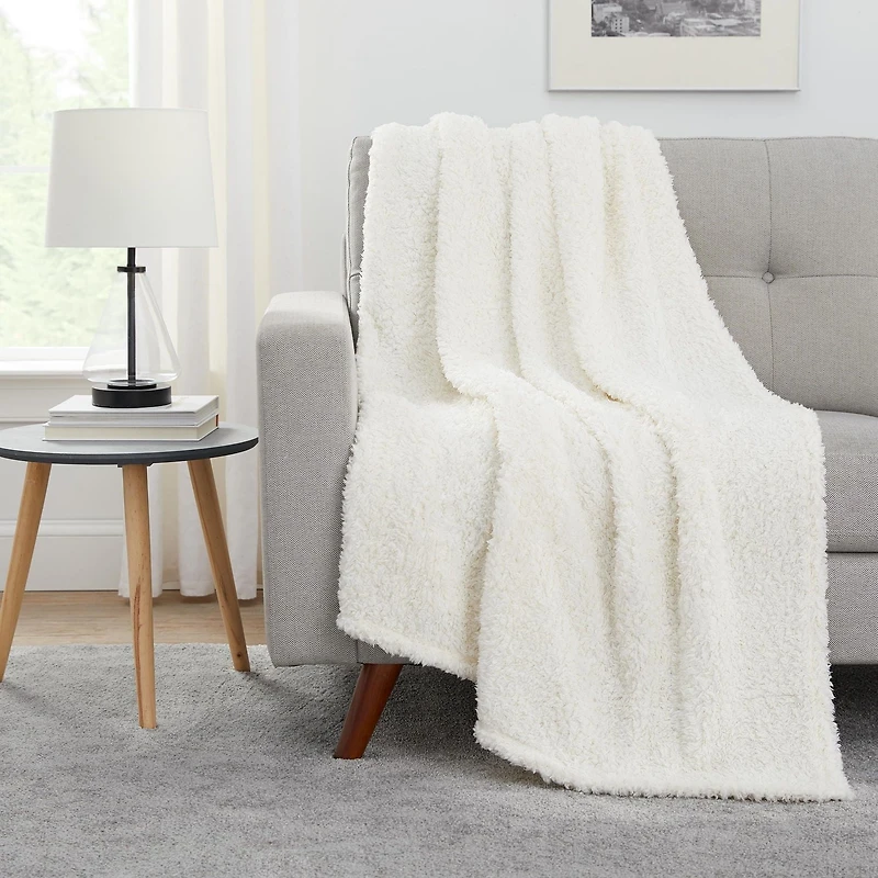 Mainstays Sherpa Throw