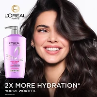 L'Oréal Paris Hyaluron Plump, Hydrating Shampoo, 828 ml, Rehydrating Shampoo, 828mL