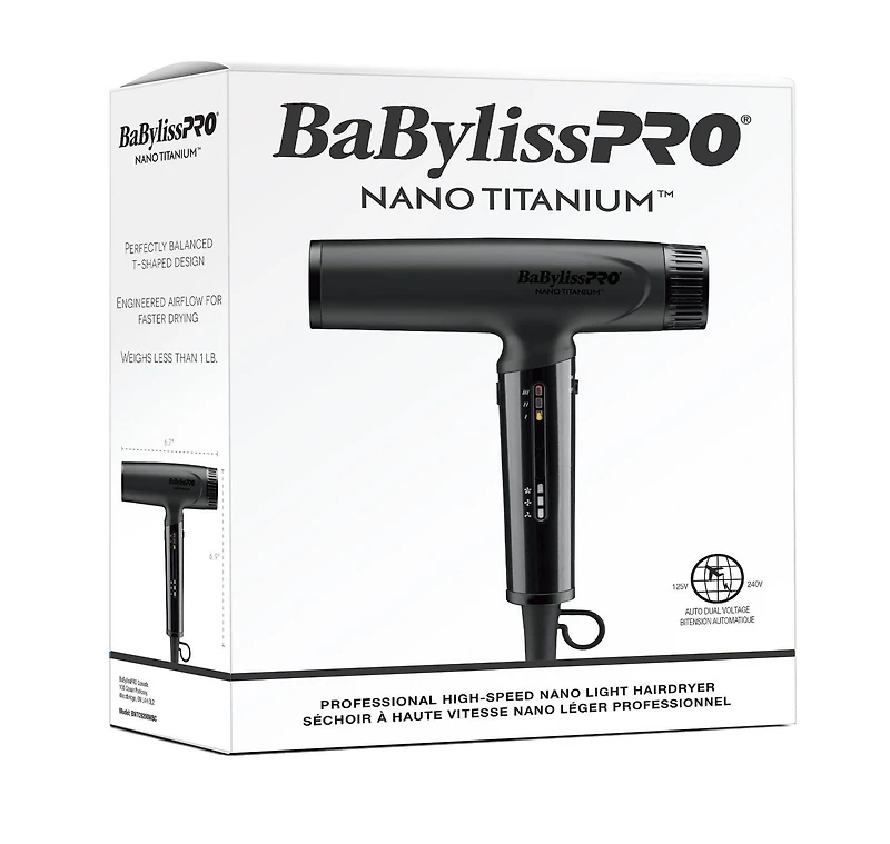 Séchoir à haute vitesse nano léger en nano-titane