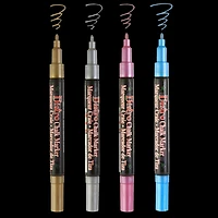 MARVY UCHIDA® BISTRO CHALK MARKER 4 PIÈCES METALLIC FINE POINT SET