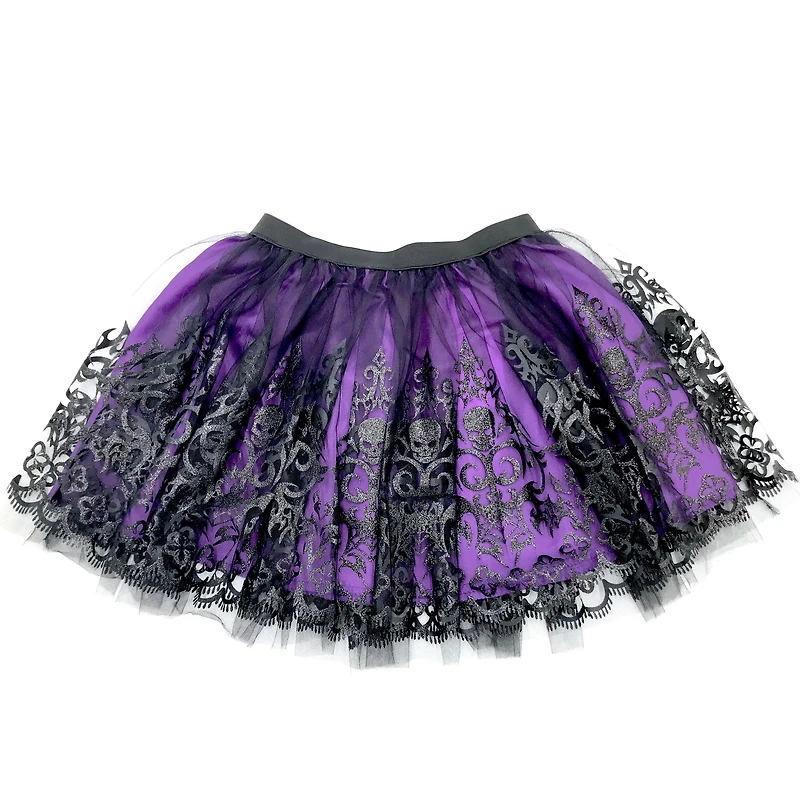 Tutu gothique violet - adulte Accessoires d'Halloween