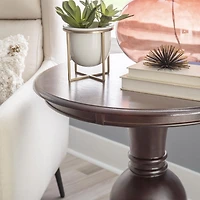 Zader Round Accent Table