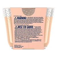 Glade® Scented Candle Air Freshener, Vanilla Caramel Twist, 3-Wick Candle