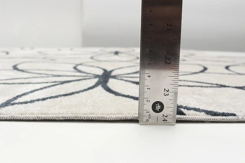 Tapis Lavable ECARPET Floral pour Chambre, Salon, Chambre d'Enfant, Couloir