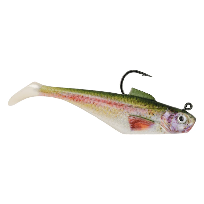 PowerBait Pre-rigged Swim Shad, 3Pk, 3" HD Rainbow trout
