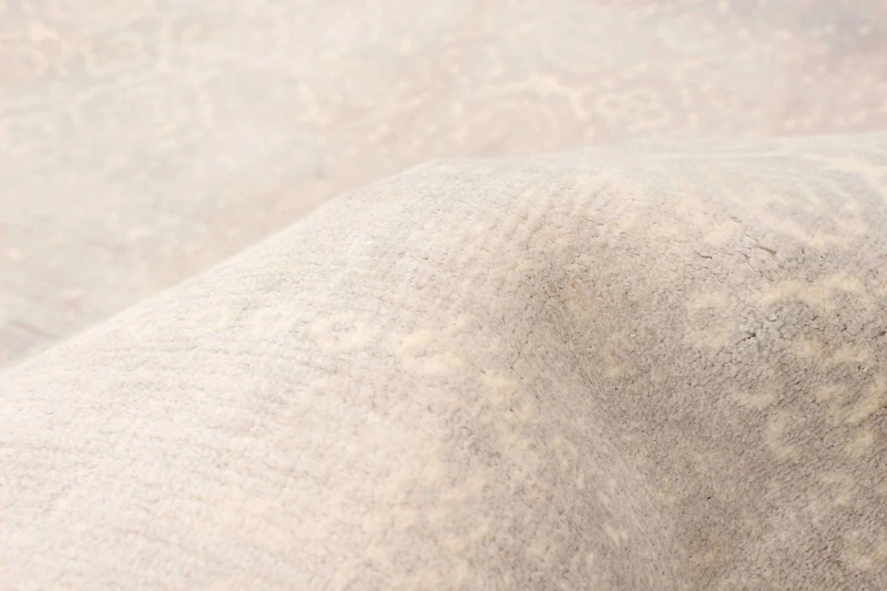 ECARPETGALLERY 5'2" x 7'6"  Transitional Galleria Hand Loomed Area Rug for Living Room, Dining Room and Bedroom in Grey