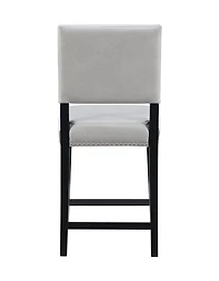 Tabouret de Comptoir Gris colombe Garland