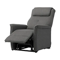 Fauteuil inclinable électrique rembourré Ashley de CorLiving pour adultes avec coussin de tête supplémentaire!