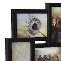 hometrends Warner Black Collage Picture Frame, 12 - 4x6 Photos