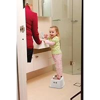 Tabouret-escabeau Dreambaby® – Grey Dots