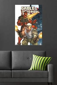 Marvel Comics Deadpool and Cable Wall Poster, 22.375" x 34"