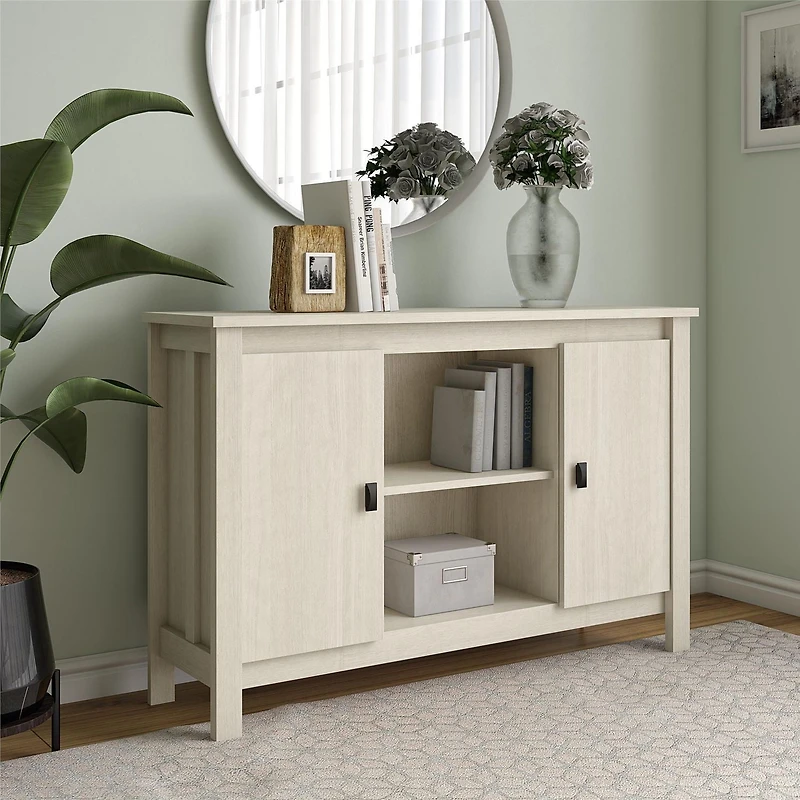Commode de rangement Kensington Place d'Ameriwood Home, Chêne ivoire