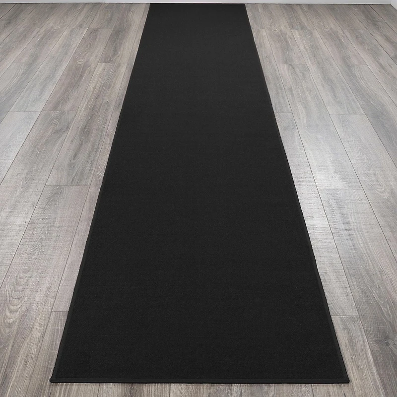 Ottomanson Ottohome Collection Non-Slip Rubberback Modern Solid Design Indoor Rug
