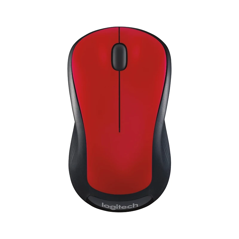 LogitechSouris Sans Fil Pleine Taille Ambidextre avec Récepteur USB Argent