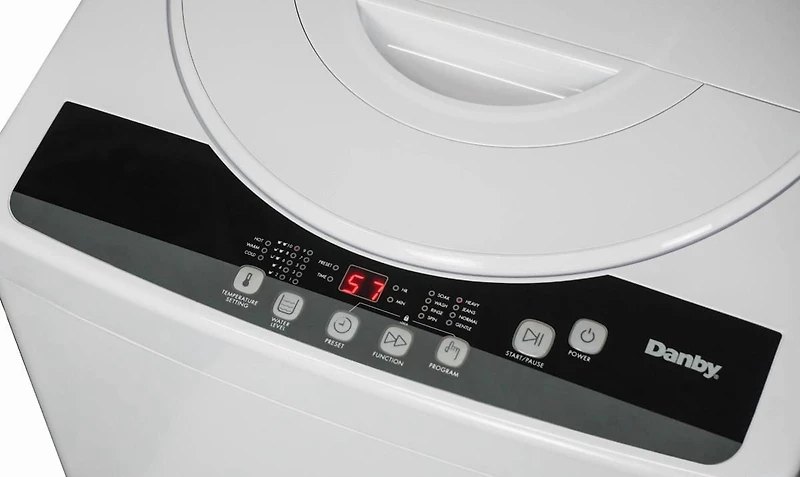 Danby DWM065WDB Lave-linge compact à chargement par le haut de 1,8 pi3 en Blanc
